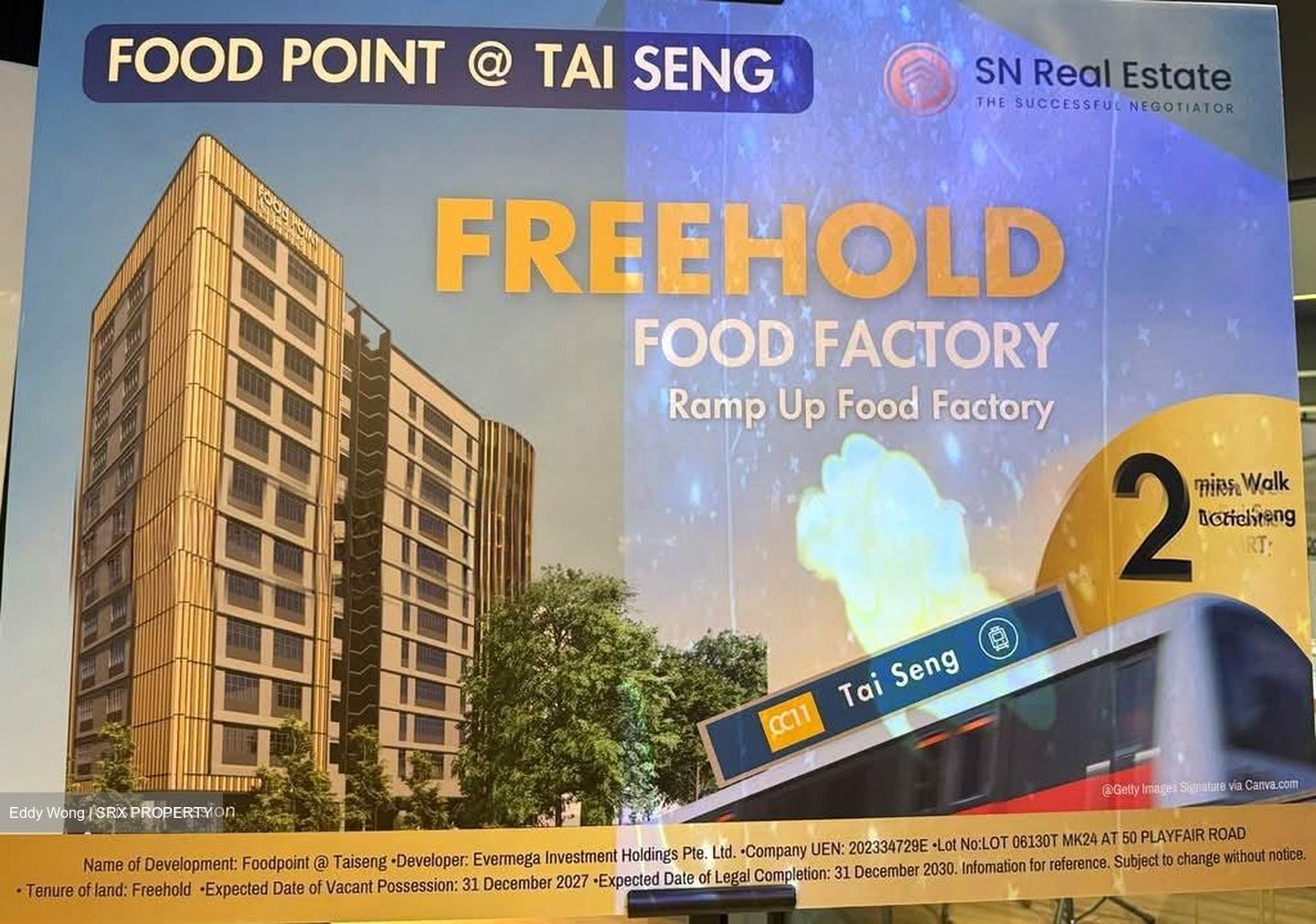 Food Point @ Tai Seng (D13), Factory #580584311